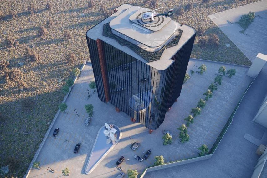 Corporativo Uptown II — Visualización arquitectónica